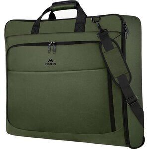 Stylish Convertible Suit Carrier  Large Garment Bag with Straps